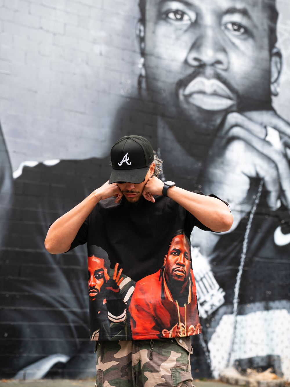 High Quality Atlanta T shirts (BLK FRVR ATL GA)