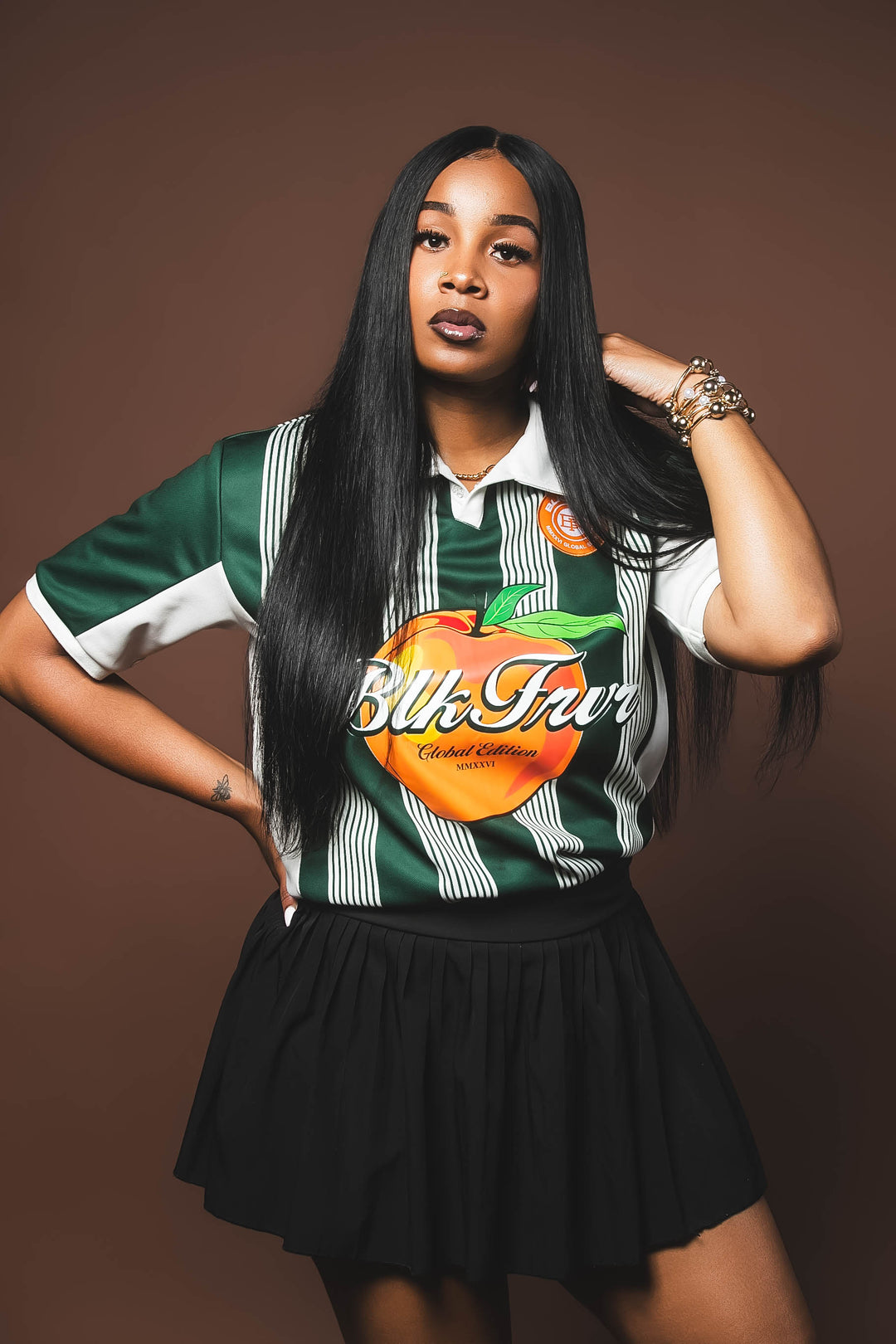 GA Peach Global Edition Soccer Jersey – BLK FRVR