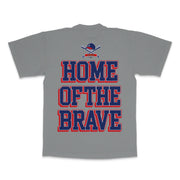 404 Braves Tee - Heather Grey