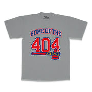 404 Braves Tee - Heather Grey