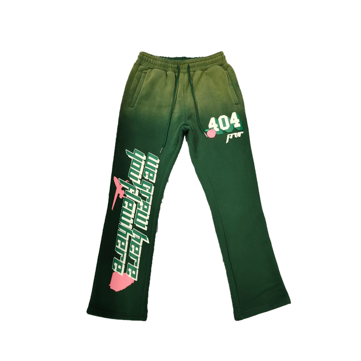 404 FRVR Vintage Washed Flare Sweats – BLK FRVR