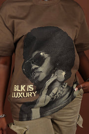 Melanin Muse Tee - Walnut