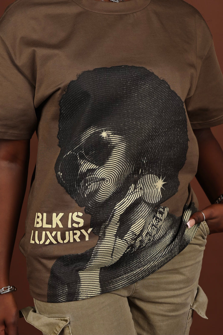 Melanin Muse Tee - Walnut