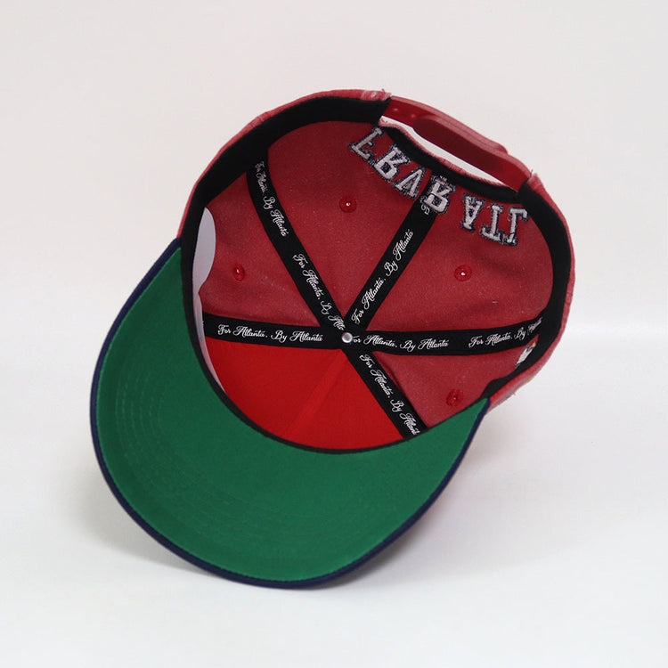 404 Signature Reverse Braves Vintage Hat – BLK FRVR