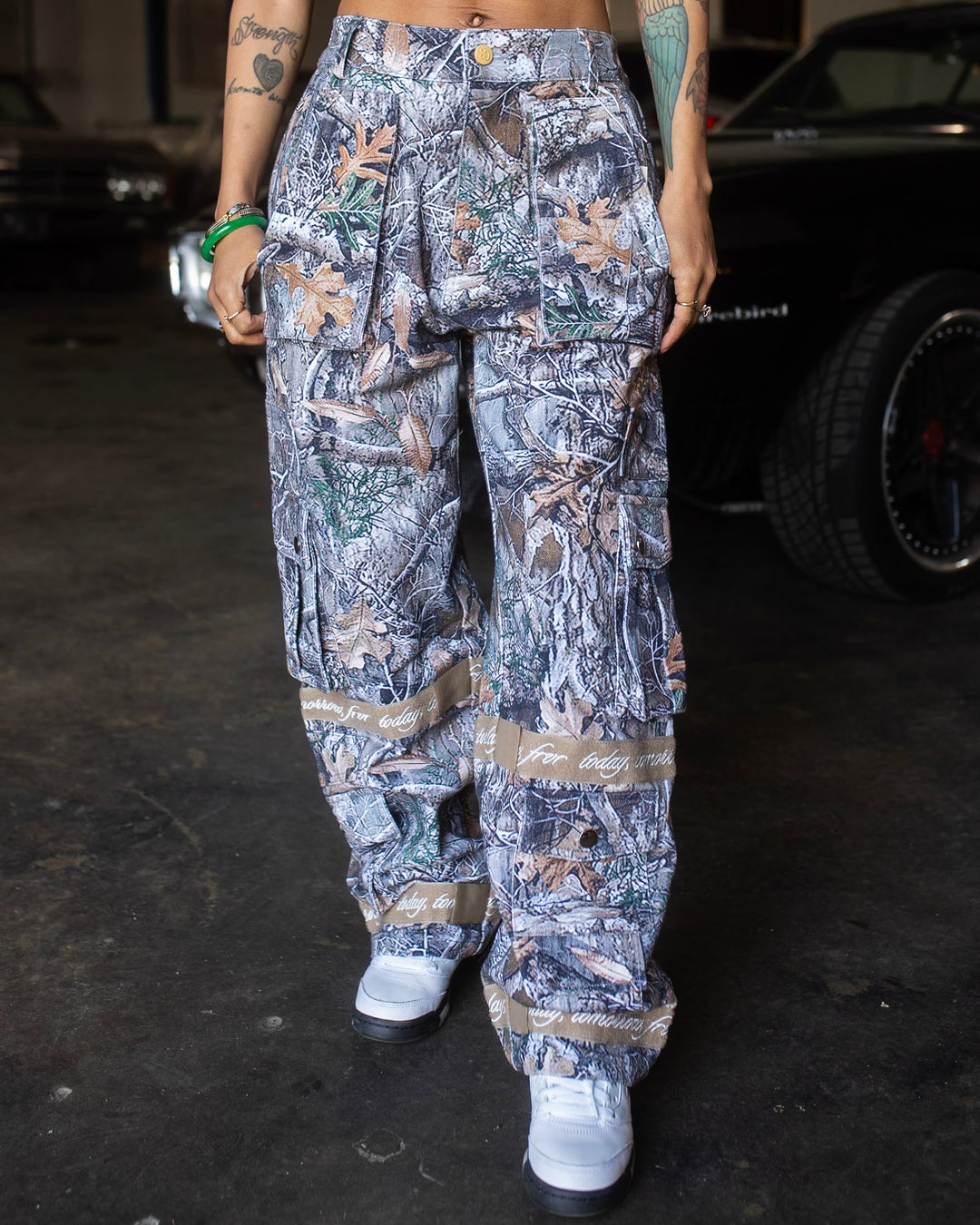 Realtree Camo Cargo Pants Baggy Fit | BLK FRVR