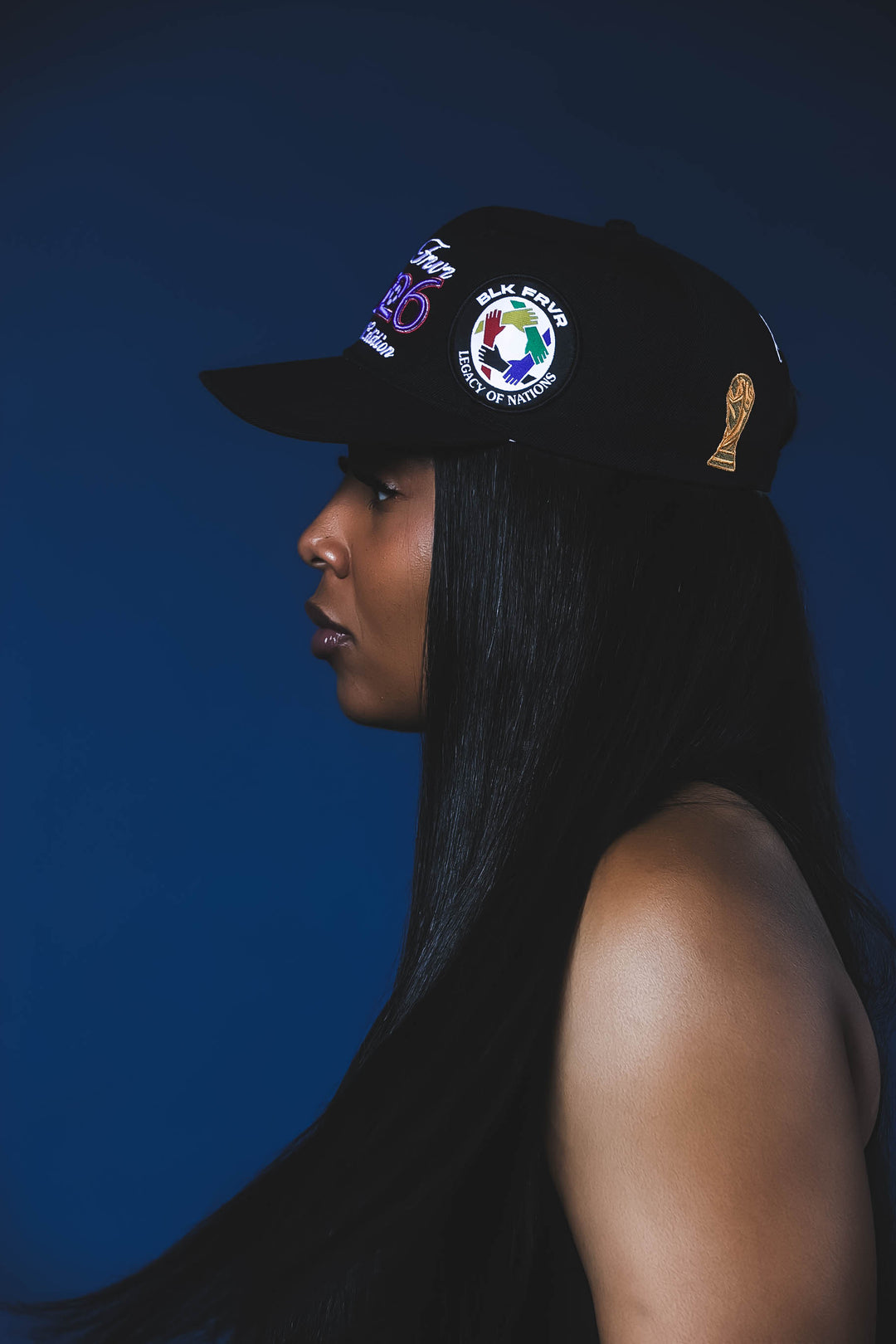 BLK FRVR 2026 Global Edition Snapback - Black