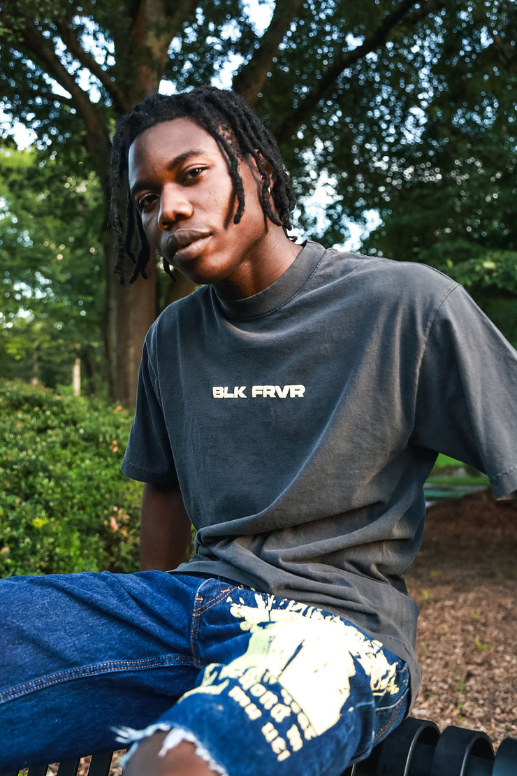TTF Smoke Grey/Cream Tee