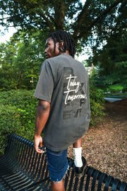 TTF Smoke Grey/Cream Tee