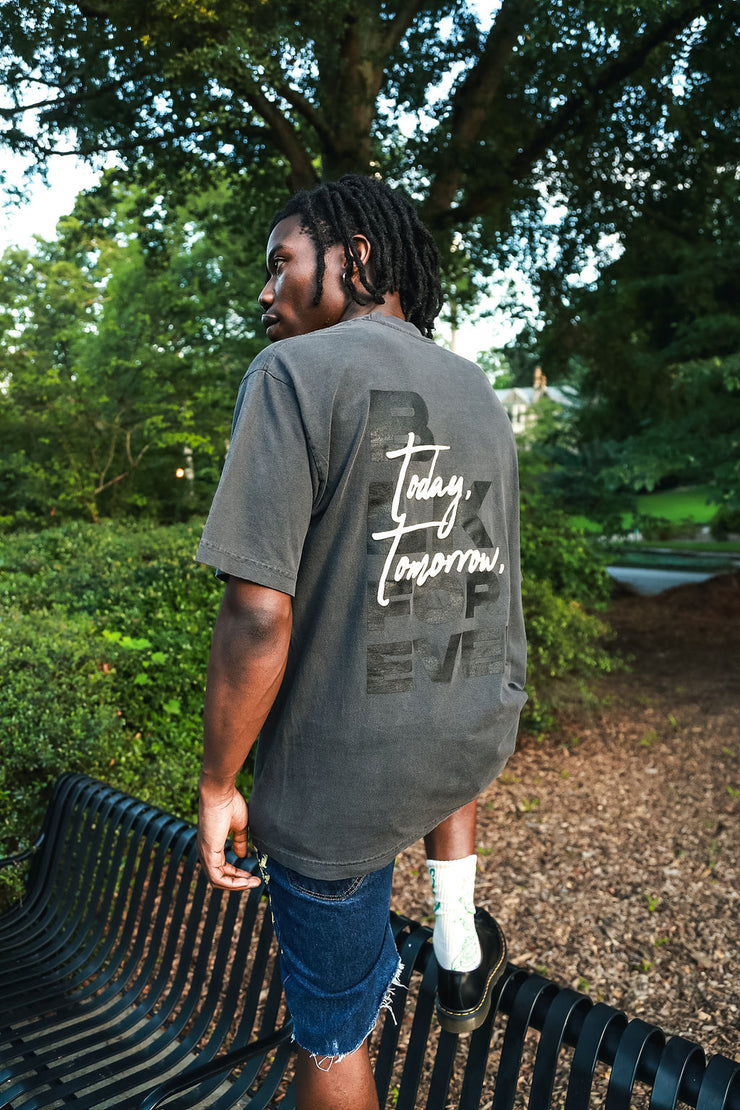 TTF Smoke Grey/Cream Tee