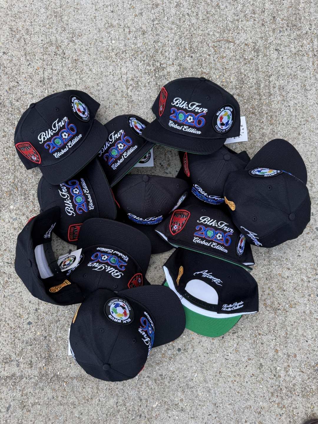 BLK FRVR 2026 Global Edition Snapback - Black