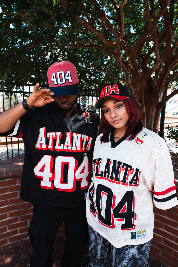 404 Signature Red/BLK Hat – BLK FRVR