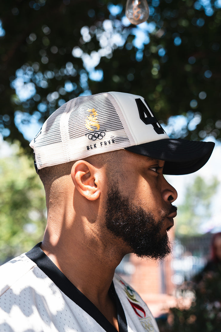 404 Cream/BLK Trucker Hat