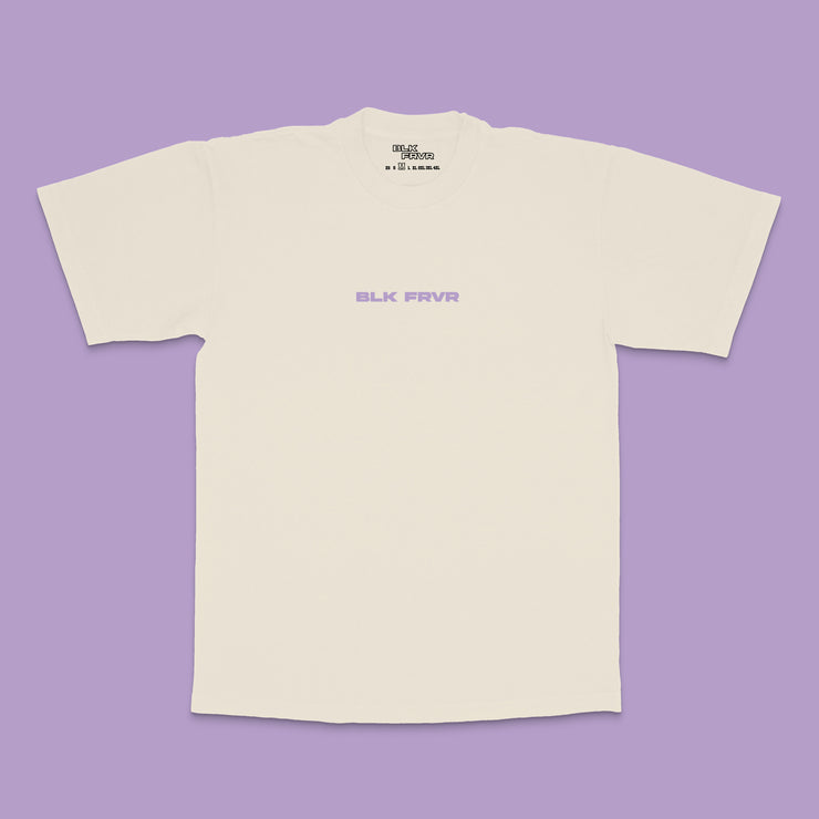 TTF ECRU/Lavender Tee