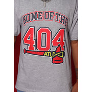 404 Braves Tee - Heather Grey