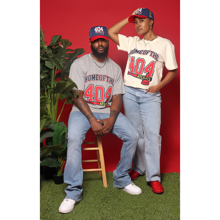 404 Braves Tee - Cream