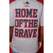 404 Braves Tee - Heather Grey