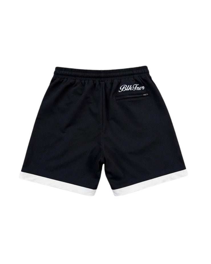 Forever United Shorts - Black & Cream – BLK FRVR