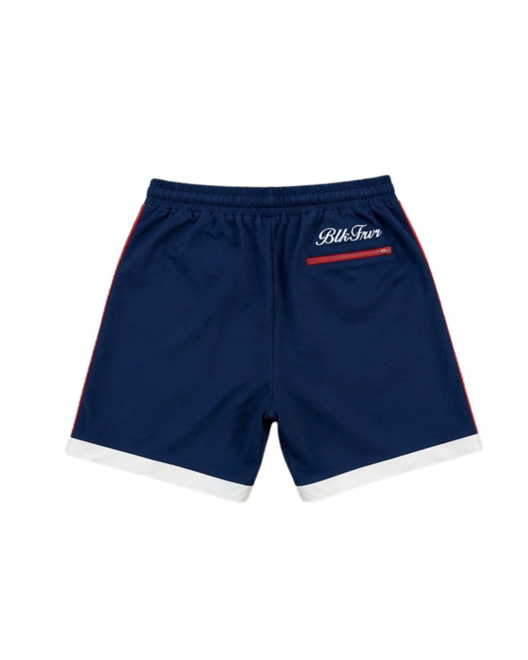 Forever United Shorts - Navy & Red – BLK FRVR