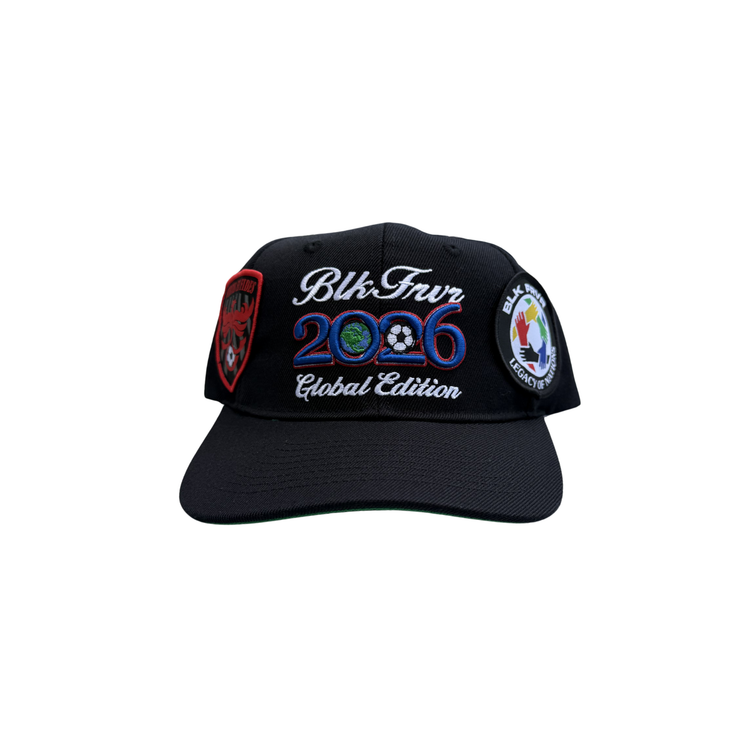BLK FRVR 2026 Global Edition Snapback - Black