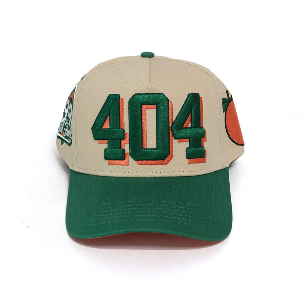404 Atlanta Snapback Hat Kelly Green | BLK FRVR